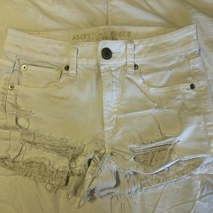 White American Eagle Denim Shorts